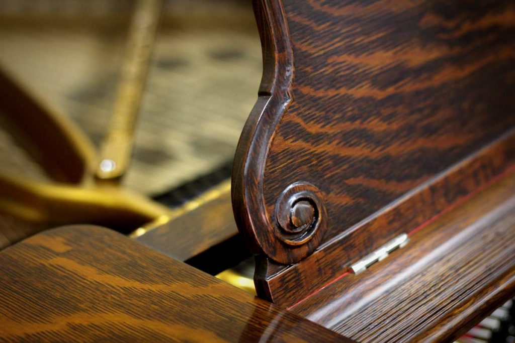 Steinway Model B - Quarter Sawn Oak