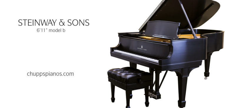 1925 Steinway Model B Grand Piano | Satin Ebony - Fully Restored