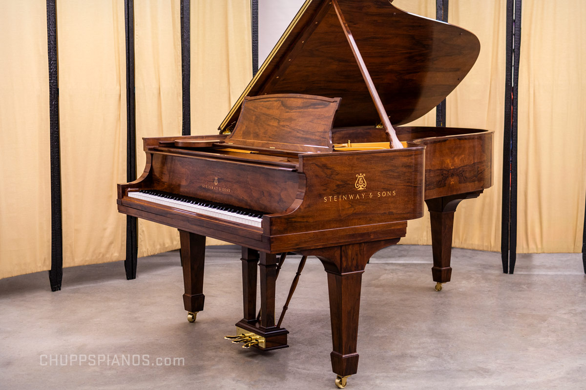 Restored Steinway Model D Grand Piano | Red Cedar Soundboard