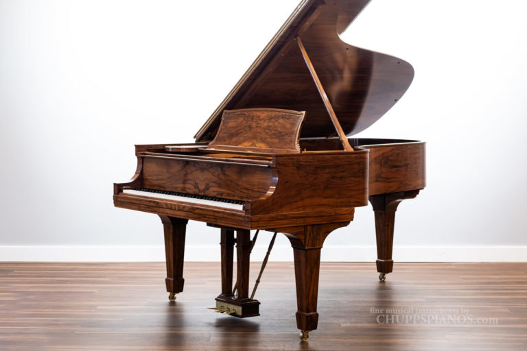 Steinway Model B Louis XV Art Case Grand Piano | Circassian Walnut